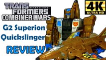 Transformers G2 QuickSlinger/Slingshot Superion Combiner Wars Review