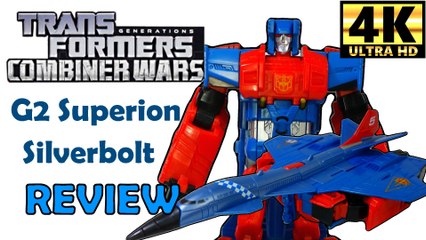 Transformers G2 Silverbolt Superion Combiner Wars Review