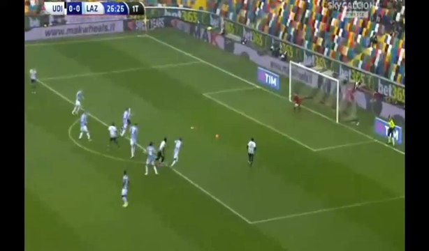 Zdravko Kuzmanovic offsite Goal ~ Udinese vs Lazio