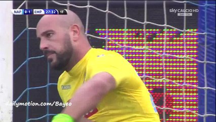 Leandro Paredes Goal HD - Napoli 0 -1 Empoli - 31-01-2016