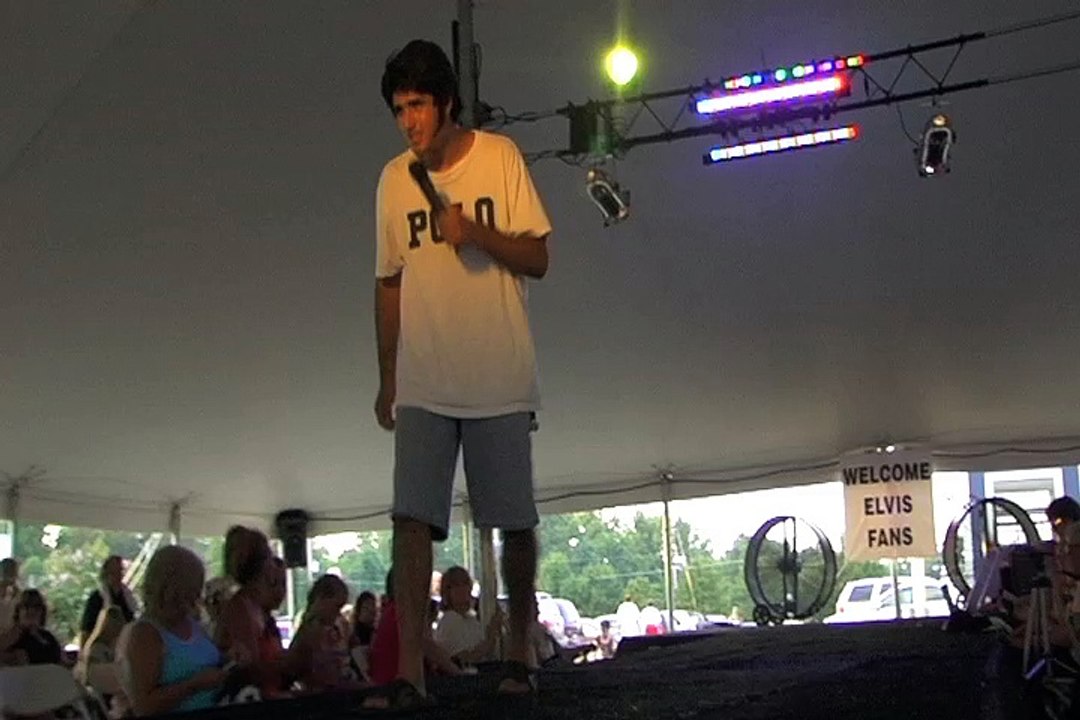 Josh Davis sings 'Spinout' Elvis Week 2010