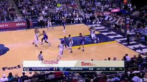 DeMarcus Cousins Injury  Kings vs Grizzlies  January 30 2016  NBA 2015-16 Season