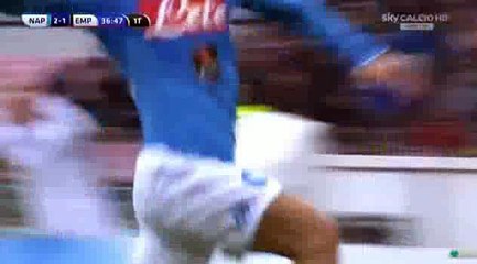 Lorenzo Insigne Goal Napoli 2 - 1 Empoli Serie A 31-1-2016