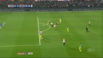 0-2 Gianni Zuiverloon Goal - Holland Eredivisie - 31.01.2016, Feyenoord 0-2 ADO Den Haag