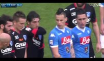 Lorenzo Insigne Fantastic Free Kick Goal ~ Napoli vs Empoli 2-1