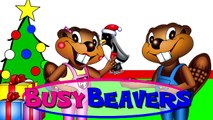 Merry Christmas Songs, Frosty, Santa, Rudolph, Jingle Bells & More | 1 Hour Compilation Busy Beavers
