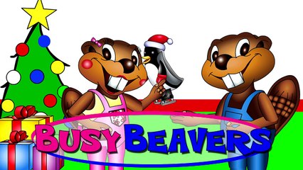 Merry Christmas Songs, Frosty, Santa, Rudolph, Jingle Bells & More | 1 Hour Compilation Busy Beavers
