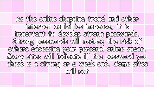 Tips for Secure Passwords