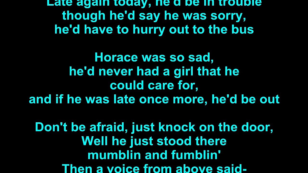 Electric Light Orchestra – The Diary Of Horace Wimp Lyrics