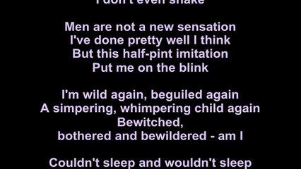 Ella Fitzgerald – Bewitched Lyrics