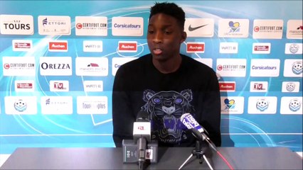 Conférence d'avant match Bourg Péronnas : Bingourou Kamara