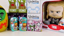 Kinder Sorpresa Chocolate Surprise Egg Shopkins 3 Hello Kitty Thor Fabrikations Disney Play Doh Egg