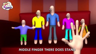 Finger Family Funny Mutant Family in HD | Finger Family Nursery Rhymes For Children in 3D