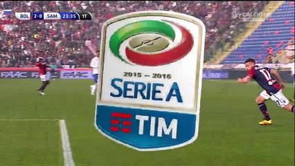 2-0 Godfred Donsah Goal Italy  Serie A - 31.01.2016, Bologna FC 2-0 Sampdoria
