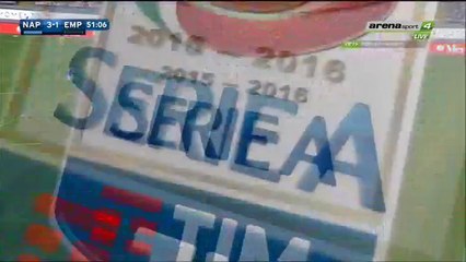 3-1 Michele Camporese OwnGoal Italy  Serie A - 31.01.2016, SSC Napoli 3-1 Empoli FC