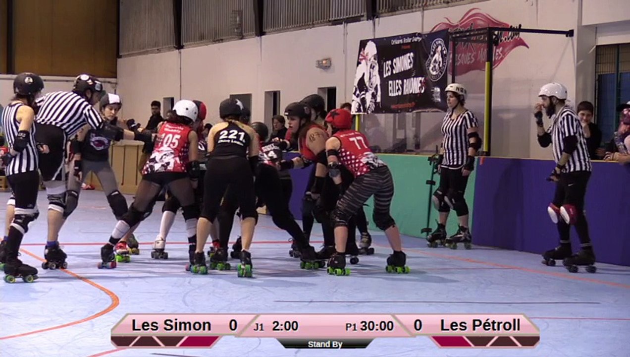 Les Simones VS Les Pétrolleuses 1ere mi-temps