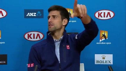 Novak Djokovic press conference (Final) | Australian Open 2016 (720p Full HD)