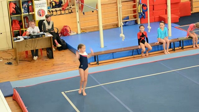 Спортивная гимнастика. Вольные 2 взрослый разряд у девочек