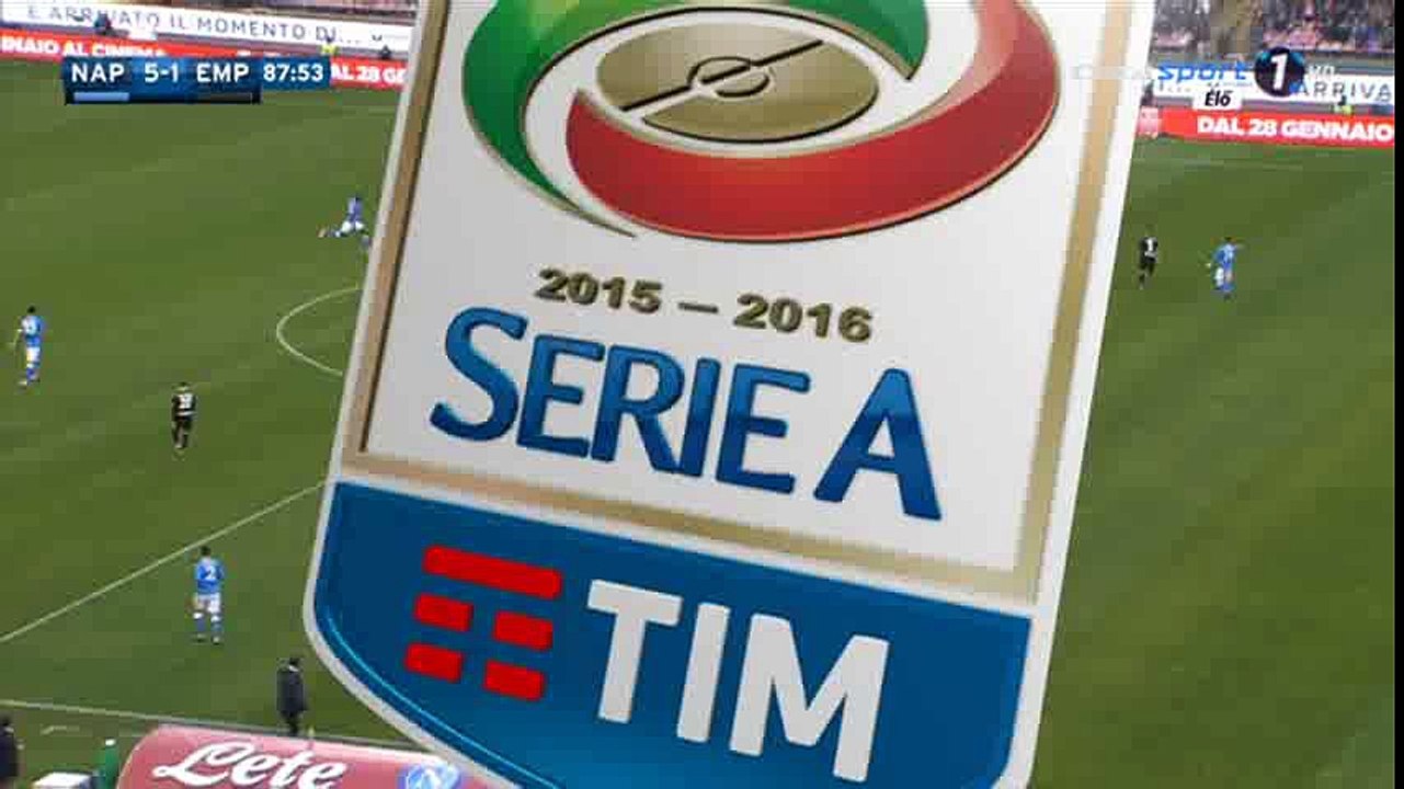 José María Callejón Goal HD - Napoli 5-1 Empoli - 31-01-2016