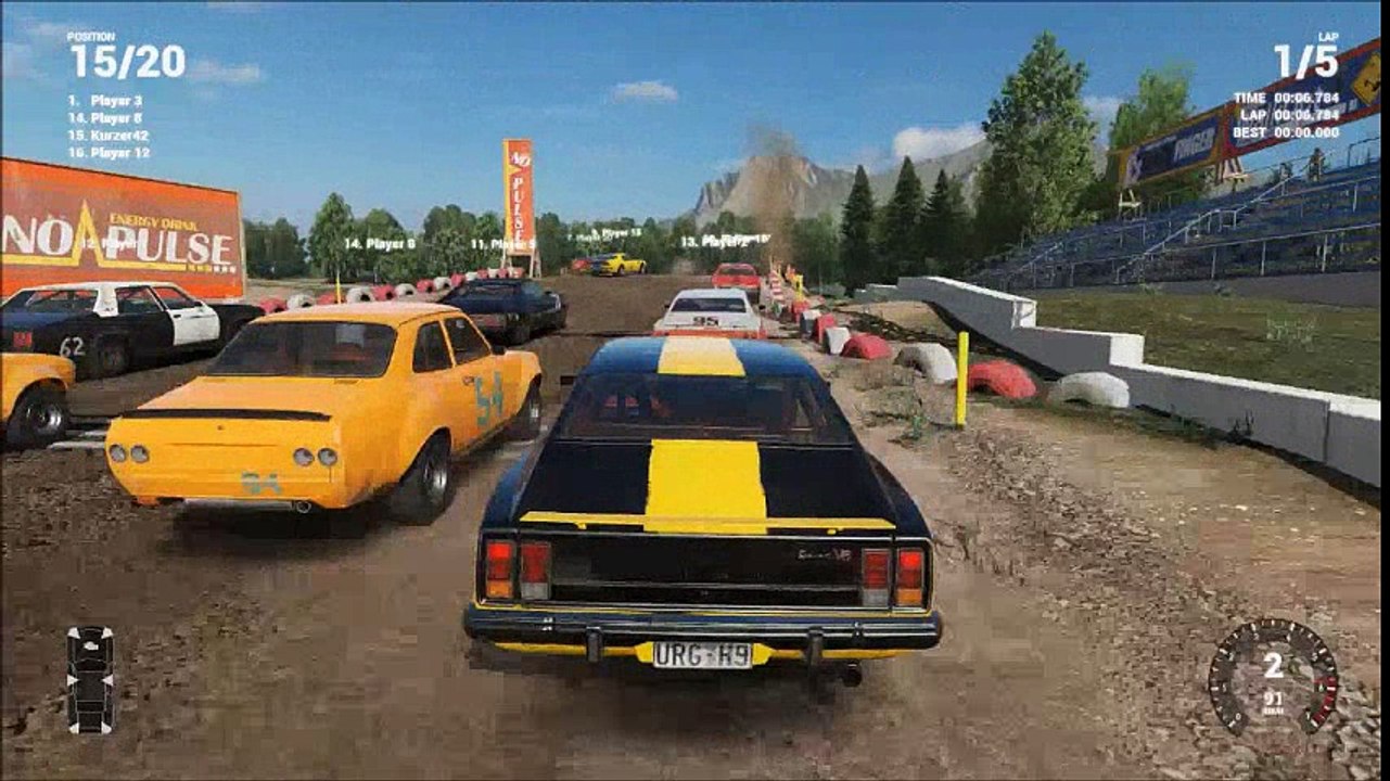 Next car game: wreckfest gravel #1