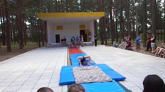 Спортивная гимнастика. Показательные выступления