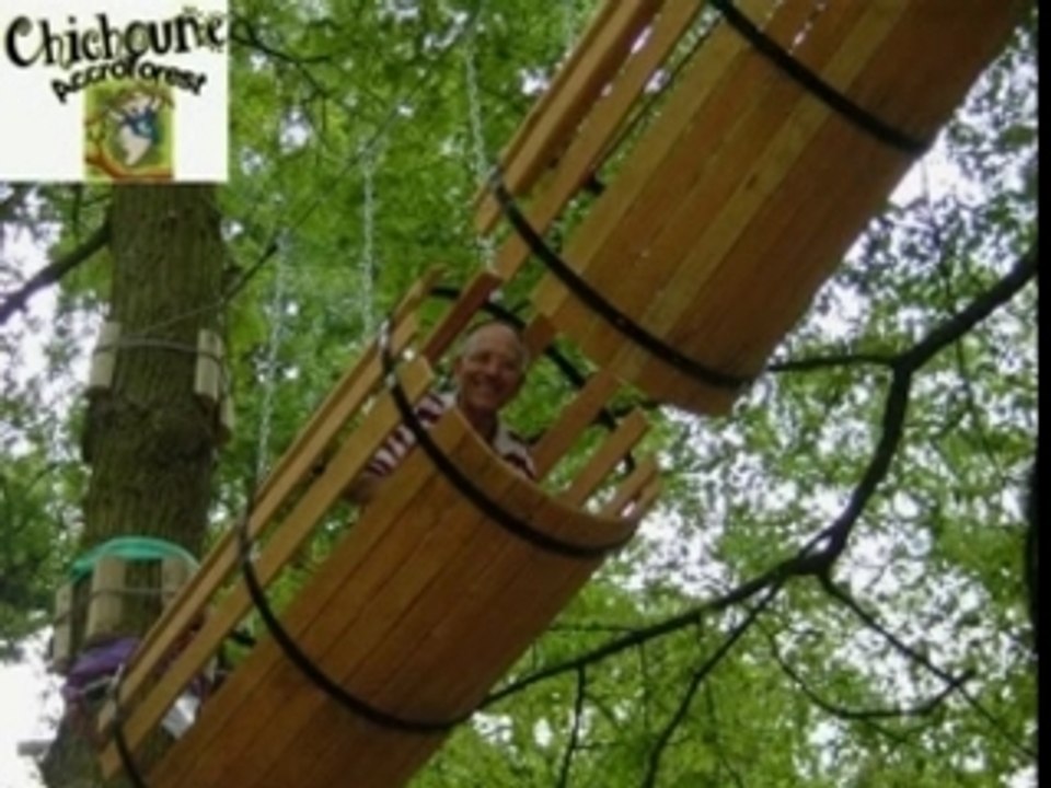 Sacrée Mireille parc aventure Chichoune Accroforest