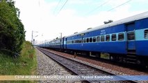Diesel Vs Electric ROLLER COASTER Acceleration : Indian Railways
