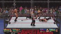 WWE 2K16 Nash & Rude vs Triple H & The Rock