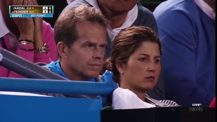 Nadal VS Federer - Australian Open 2014 - Semi-Final - Full Match HD_95