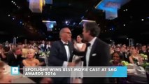 Spotlight Wins Best Movie Cast at SAG Awards 2016