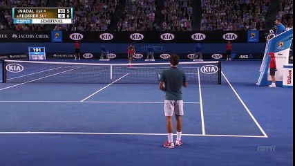 Nadal VS Federer - Australian Open 2014 - Semi-Final - Full Match HD_75