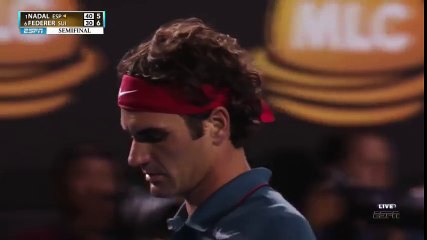 Nadal VS Federer - Australian Open 2014 - Semi-Final - Full Match HD_78