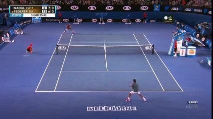 Nadal VS Federer - Australian Open 2014 - Semi-Final - Full Match HD_103