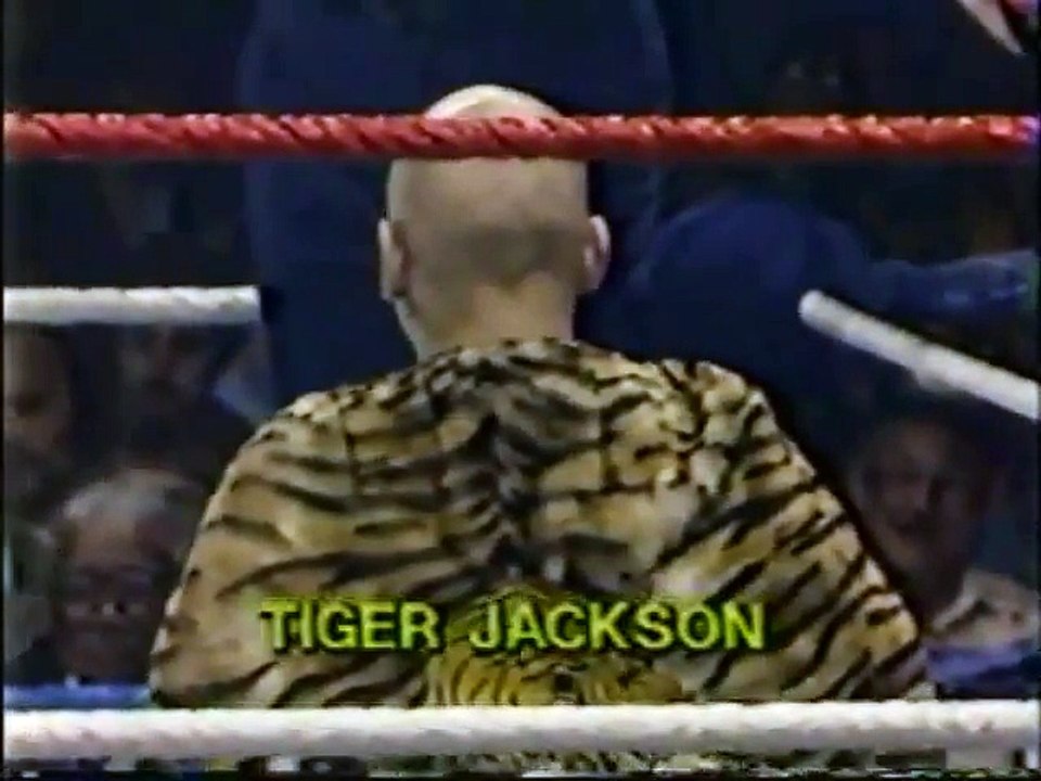 Tiger Jackson vs Pancho Boy   Championship Wrestling April 2nd, 1983
