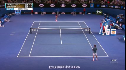 Nadal VS Federer - Australian Open 2014 - Semi-Final - Full Match HD_104