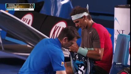 Nadal VS Federer - Australian Open 2014 - Semi-Final - Full Match HD_110