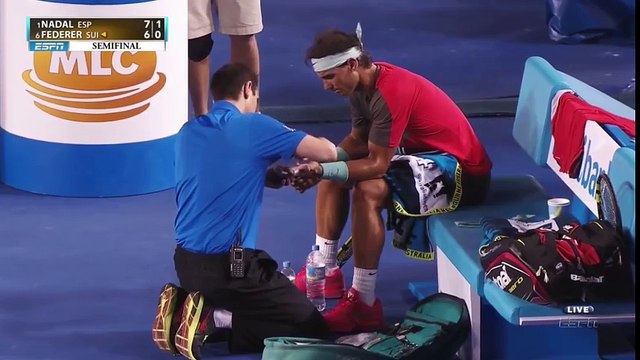 Nadal VS Federer - Australian Open 2014 - Semi-Final - Full Match HD_111
