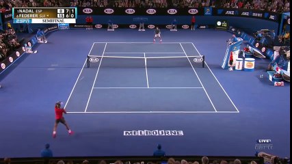Nadal VS Federer - Australian Open 2014 - Semi-Final - Full Match HD_117