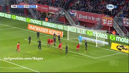 Uvini Bruno Goal HD - Twente 1-0 Utrecht - 31-01-2016