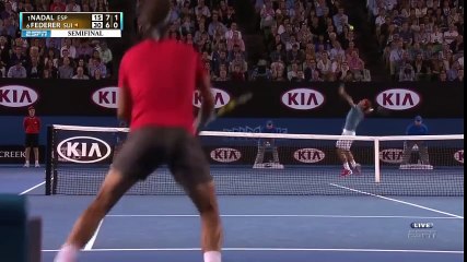 Nadal VS Federer - Australian Open 2014 - Semi-Final - Full Match HD_119