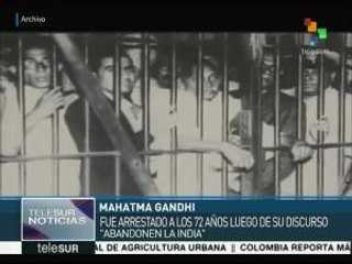 Hace 68 años fue asesinado Mahatma Gandhi