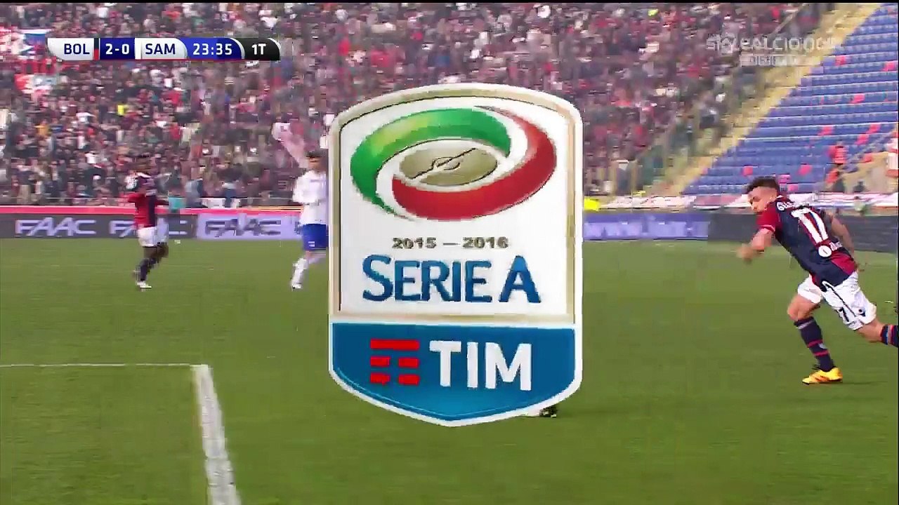 All Goals Italy  Serie A - 31.01.2016, Bologna FC 3-2 Sampdoria