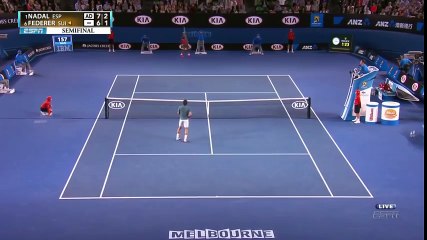Nadal VS Federer - Australian Open 2014 - Semi-Final - Full Match HD_135