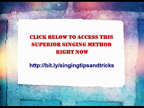 Singing Exercises to Improve Tone and Range, Superior Singing Method