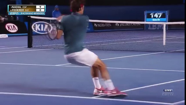 Nadal VS Federer - Australian Open 2014 - Semi-Final - Full Match HD_145