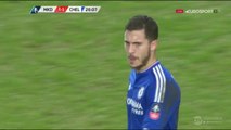 Eden Hazard Funny Miss - Milton Keynes Dons v. Chelsea 31-01-2016 HD FA Cup