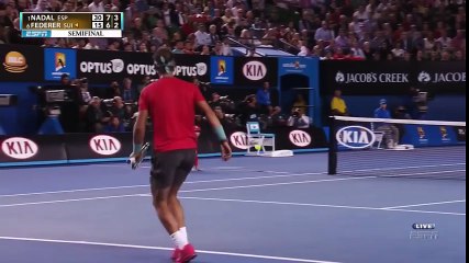 Nadal VS Federer - Australian Open 2014 - Semi-Final - Full Match HD_149