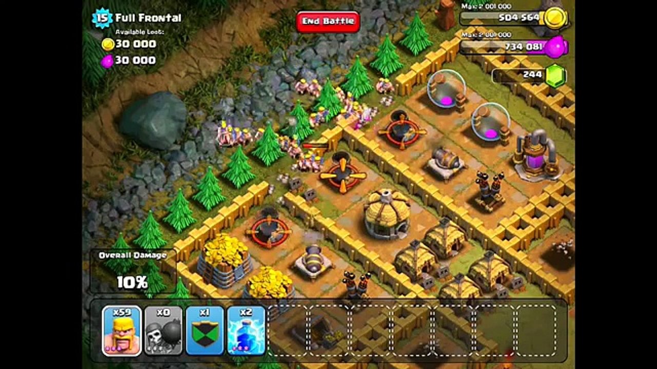 Clash of Clans Level 33 - Full Frontal