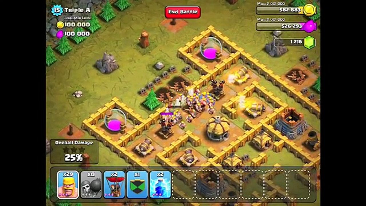 Clash of Clans Level 37 - Triple A