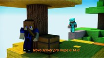 Minecraftpe 0.14.0 novo server de skywars da lifeboat (poket edition).
